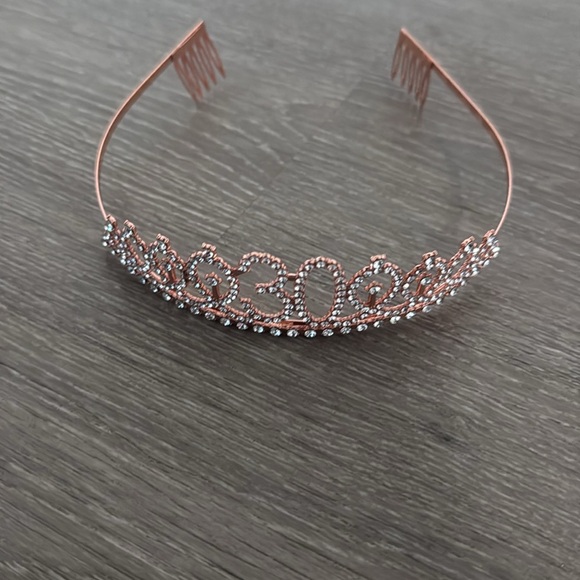 30th Birthday RoseGold Tiara - Picture 3 of 4